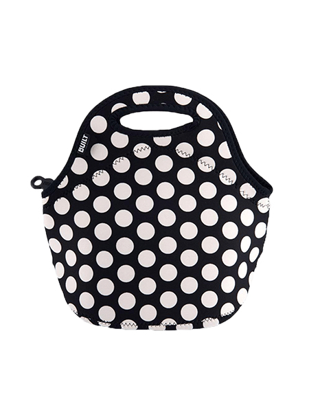 Built NY Gourmet Dot Black Lunch Tote