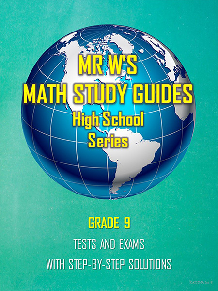 Secondary School Tests and Exams  Booklet - Grade 9