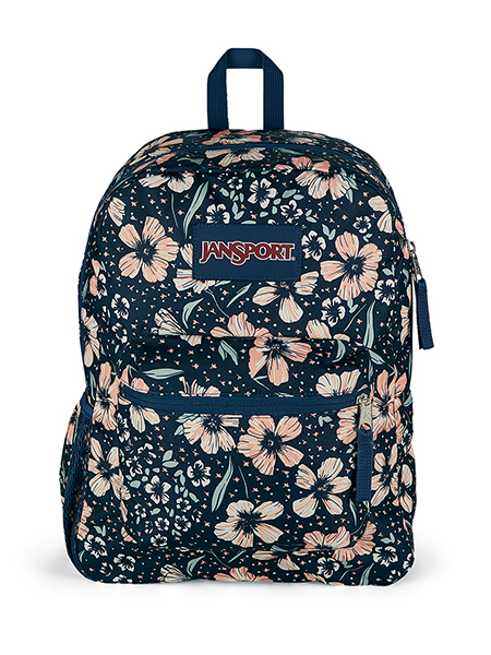 'CROSS TOWN' - Jansport Knapsack - in Fields of Paradise