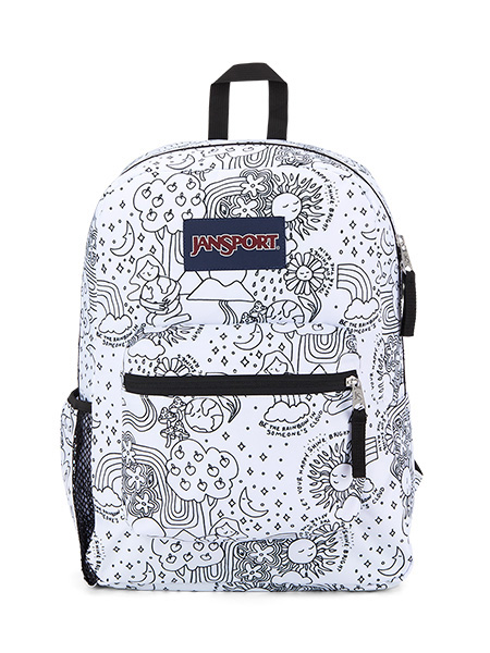 'CROSS TOWN' - Jansport Knapsack - in DIY Colour Me