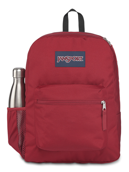 'CROSS TOWN' - Jansport Knapsack - in Viking Red
