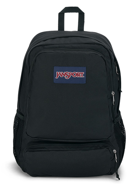 'DOUBLETON' - Jansport Knapsack - in Black