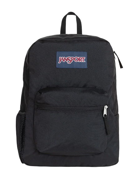 'CROSS TOWN PLUS' - Jansport Knapsack in Black