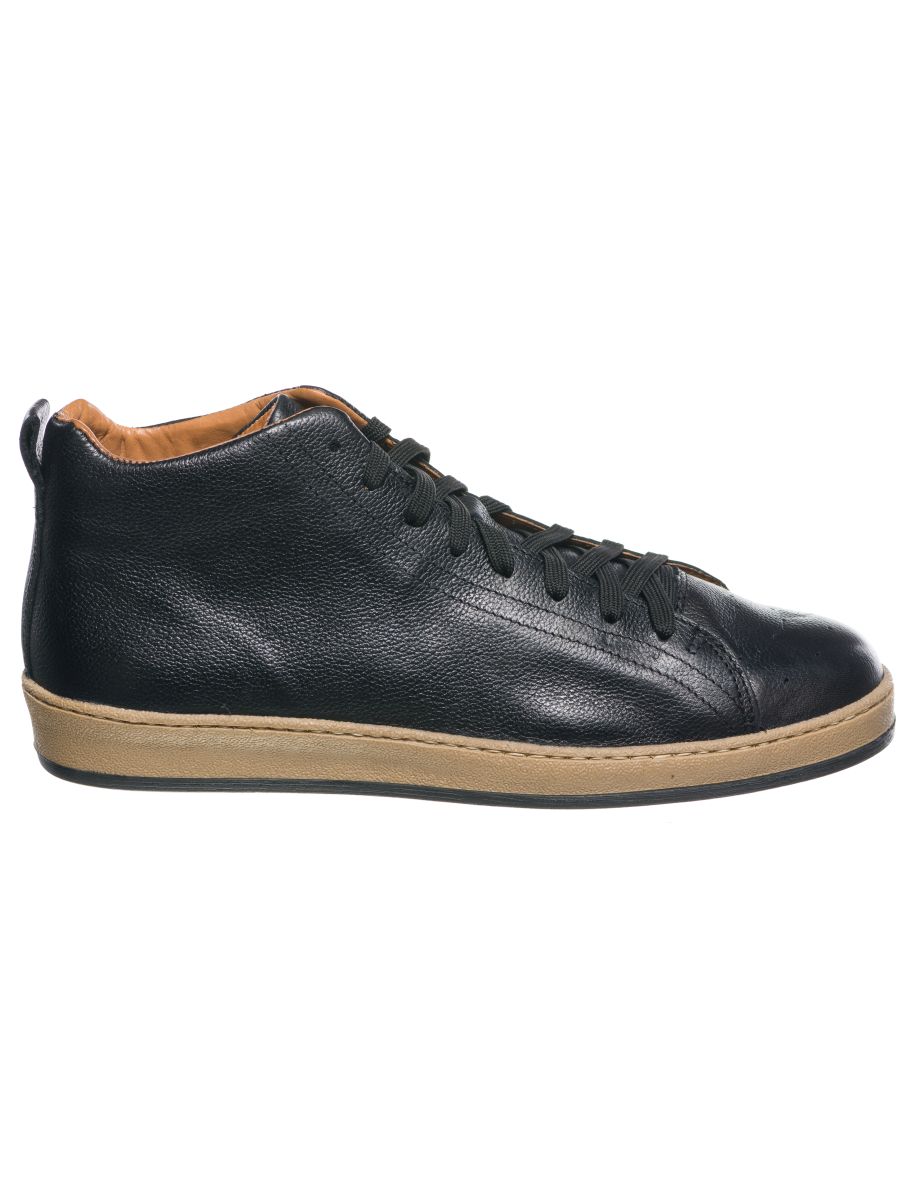 Mid Cut Sneaker, 100% Upper & Inner Leather Lining - Male