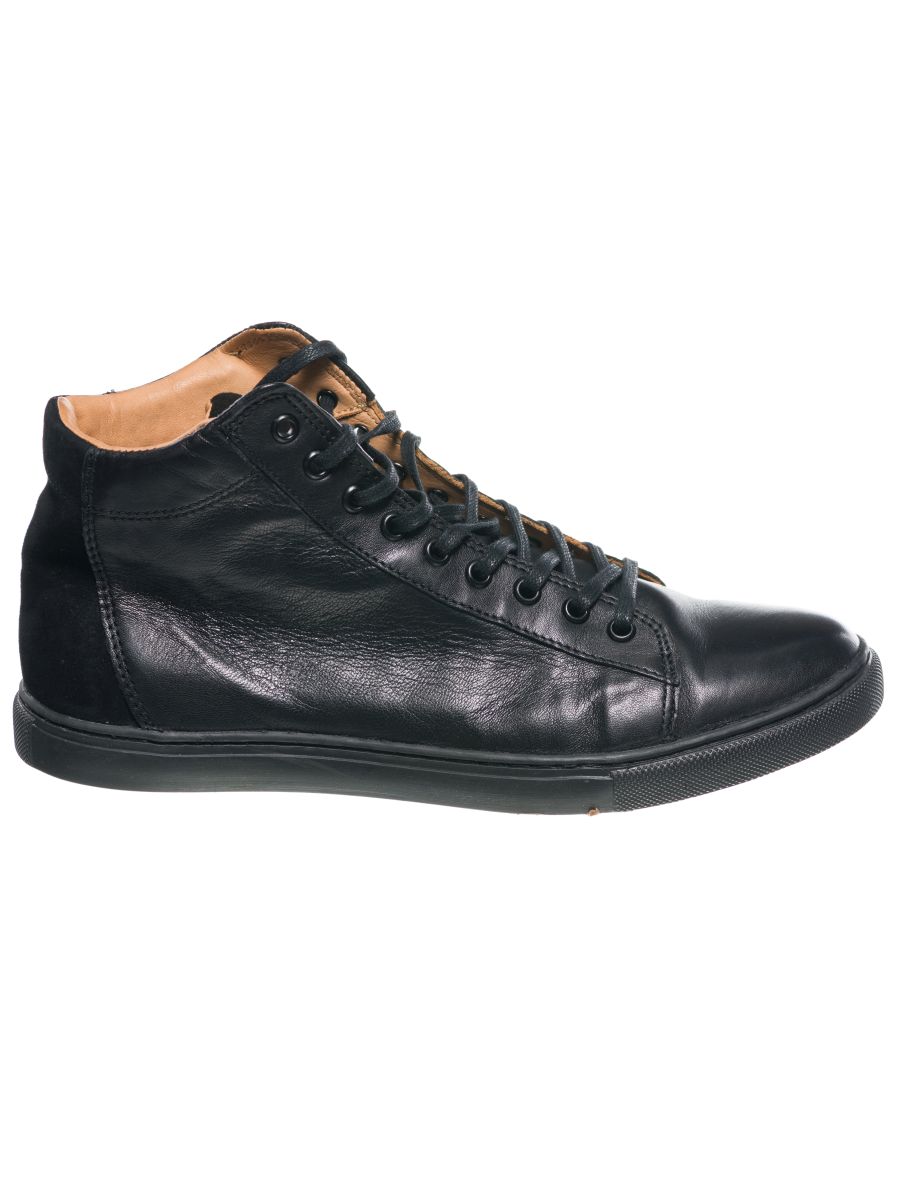 Mid Cut Sneaker, 100% Upper & Inner Leather Lining - Male