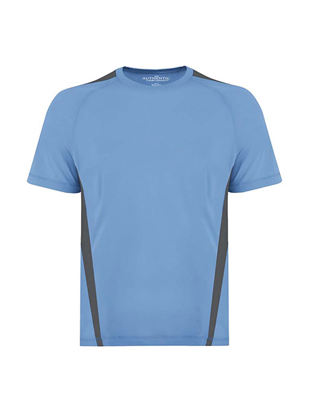 Short Sleeve Performance T-Shirt with Contrast Panels - Unisex