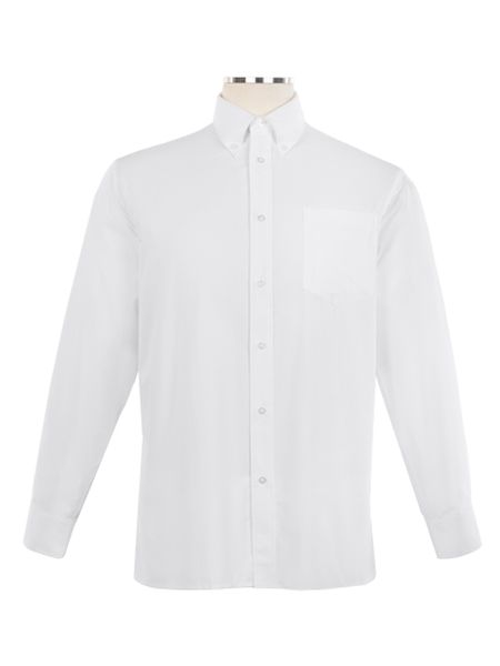 Long Sleeve Oxford Shirt - Unisex