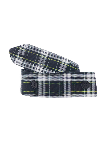 Plaid Tunic Belt - Female