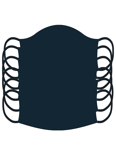 Plain Washable Masks - 6 Pack